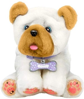 Интерактивная игрушка Щенок Вринкл Люблю целоваться Moose Little Live My Kissing Puppy Wrinkles